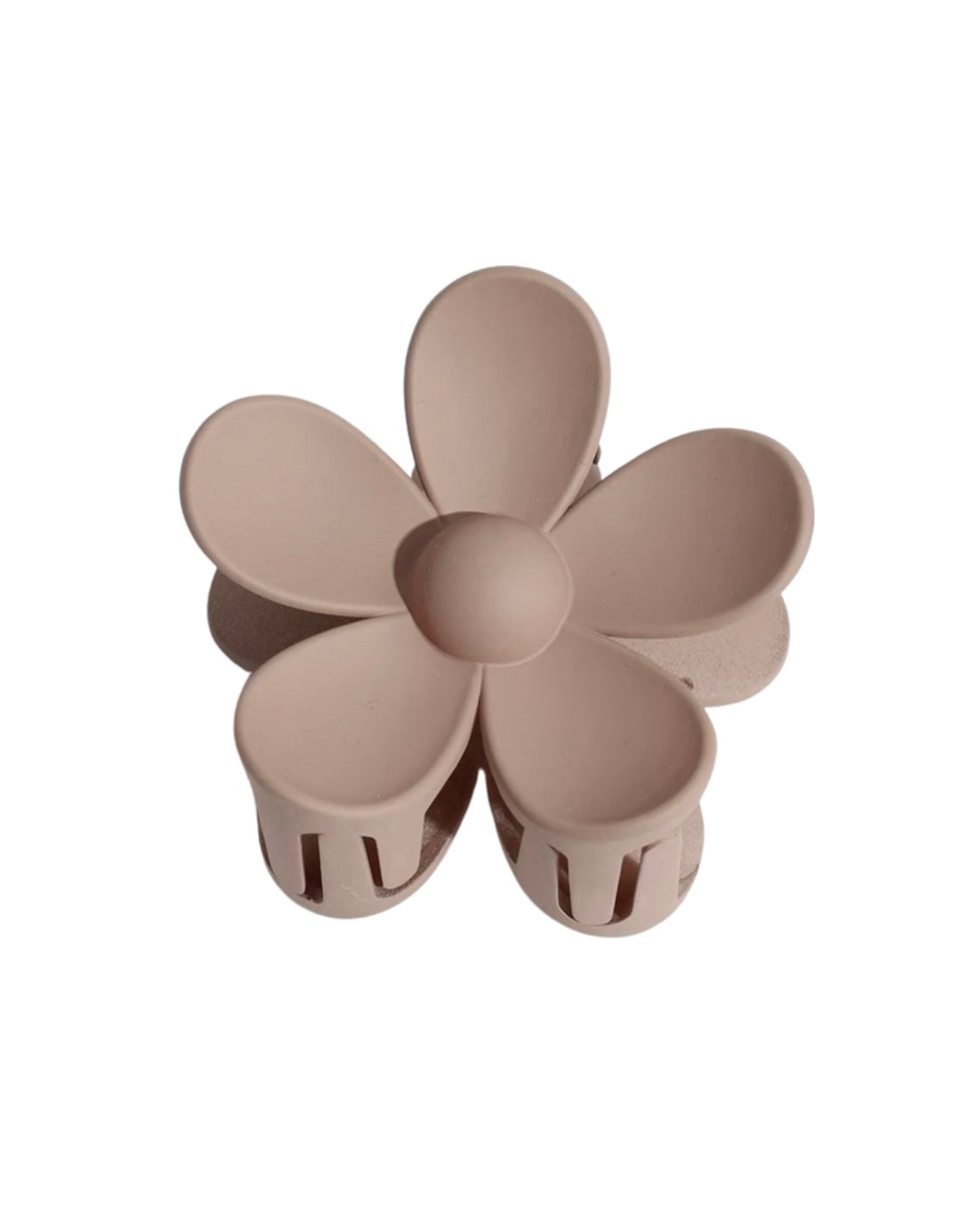 Flower Clip - Matte Sand