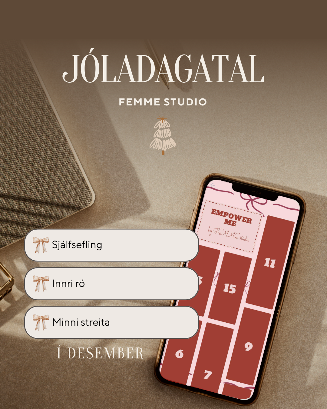 Jóladagatal FEMME 2024