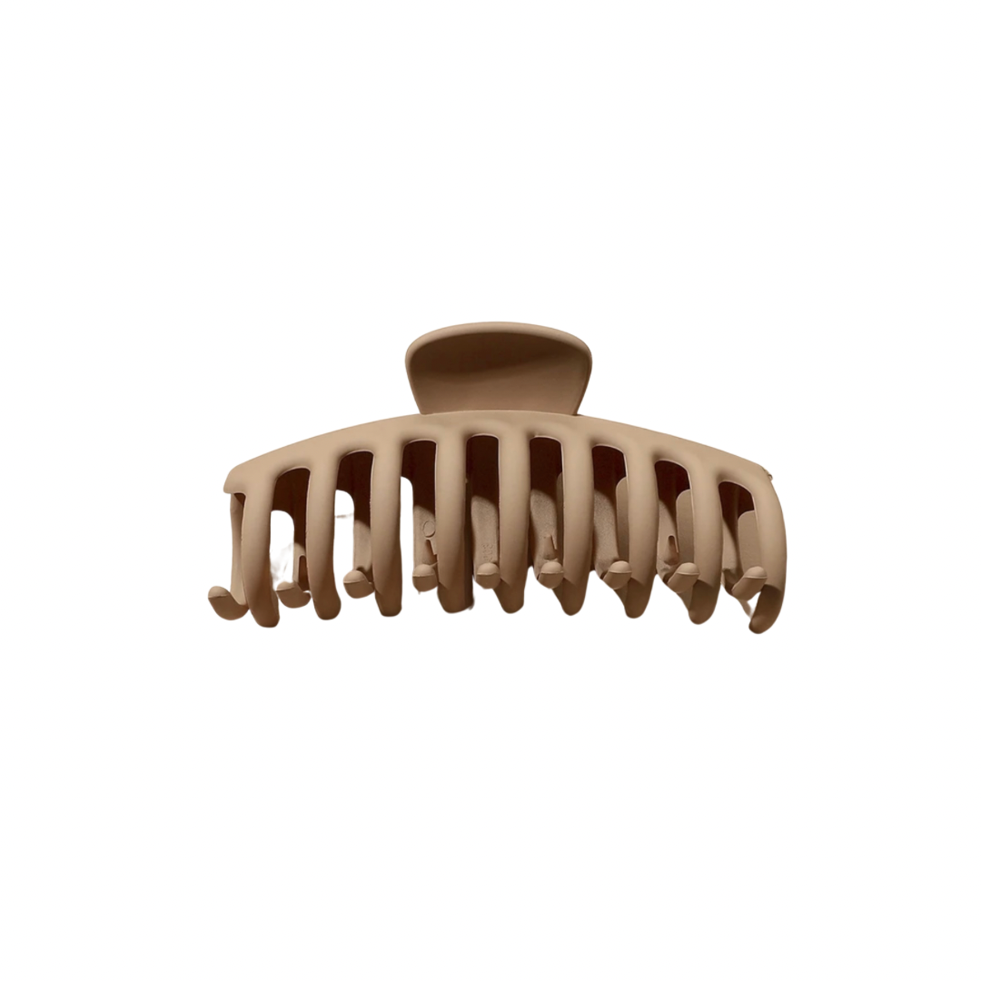 Claw Clip - Matte Brown